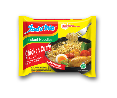 Indomie Kip Kerrie Smaak